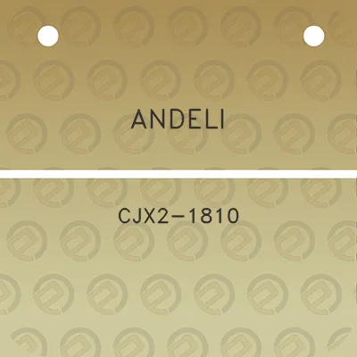 andeli-cjx2-1810