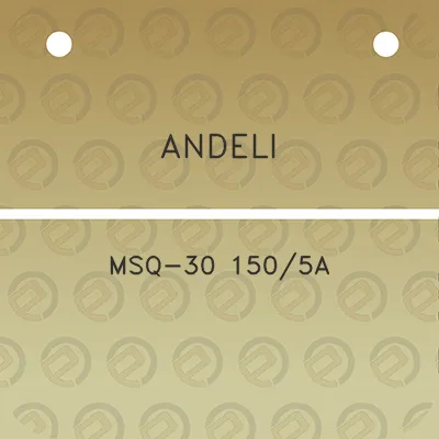 andeli-msq-30-1505a