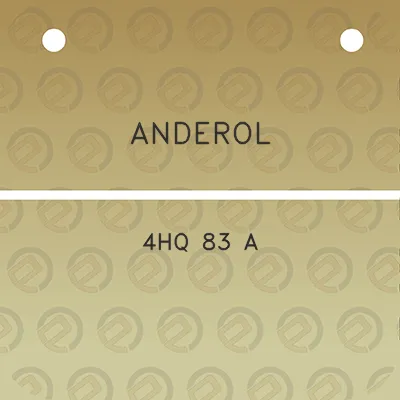 anderol-4hq-83-a