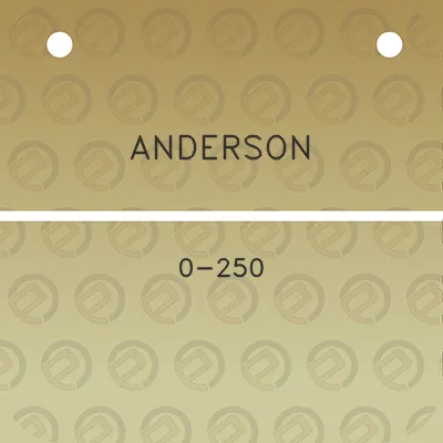 anderson-0-250