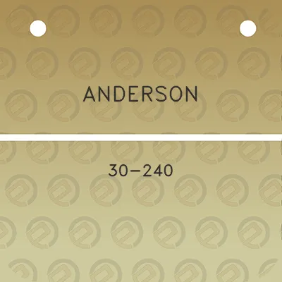 anderson-30-240