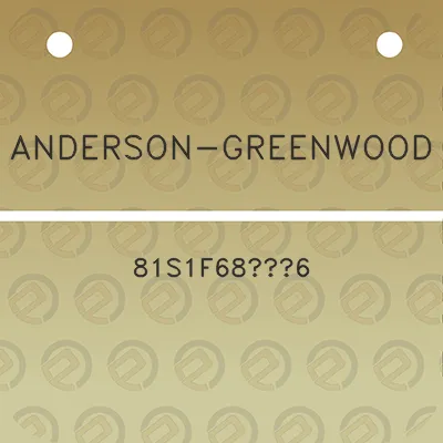 anderson-greenwood-81s1f686