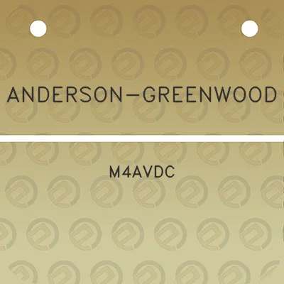 anderson-greenwood-m4avdc