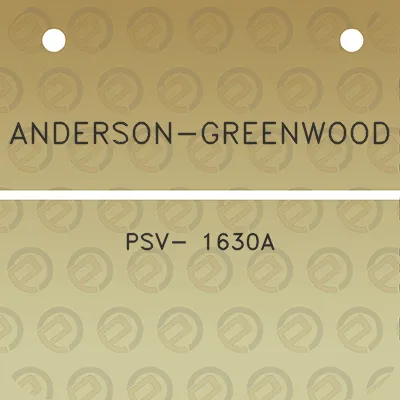 anderson-greenwood-psv-1630a