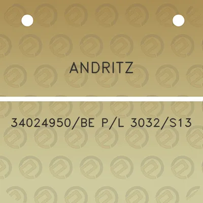 andritz-34024950be-pl-3032s13