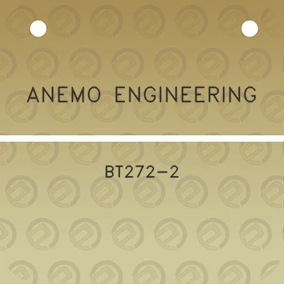 anemo-engineering-bt272-2