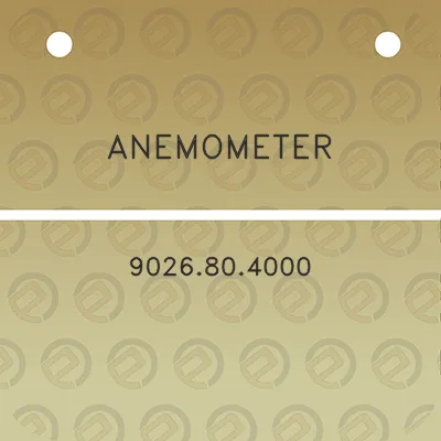 anemometer-9026804000