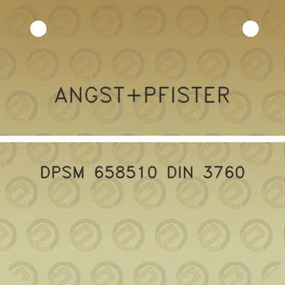 angstpfister-dpsm-658510-din-3760