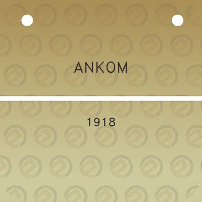 ankom-1918