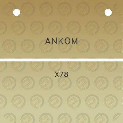 ankom-x78