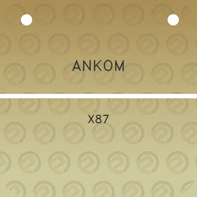 ankom-x87