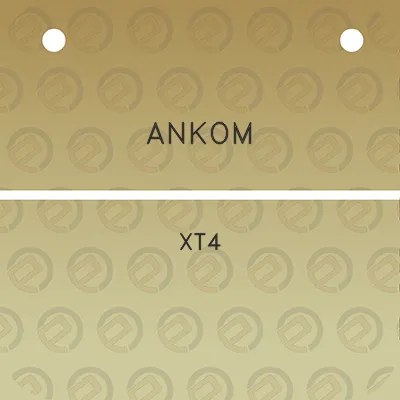 ankom-xt4