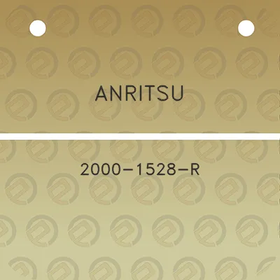 anritsu-2000-1528-r