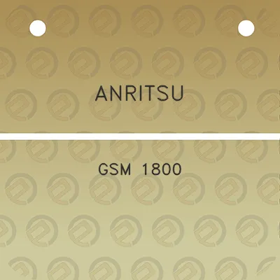 anritsu-gsm-1800