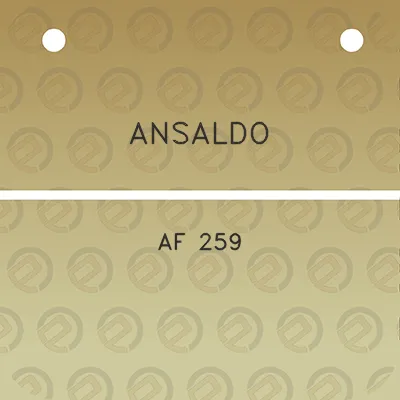 ansaldo-af-259