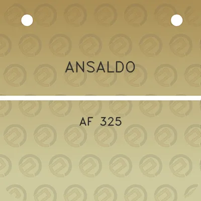 ansaldo-af-325