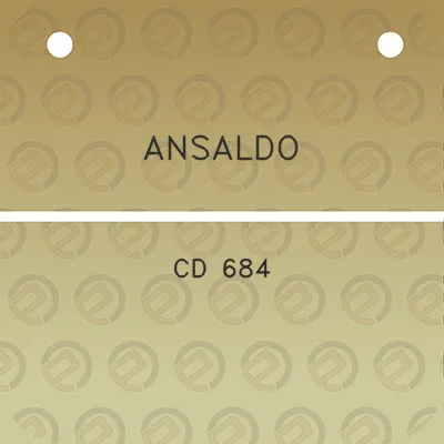 ansaldo-cd-684