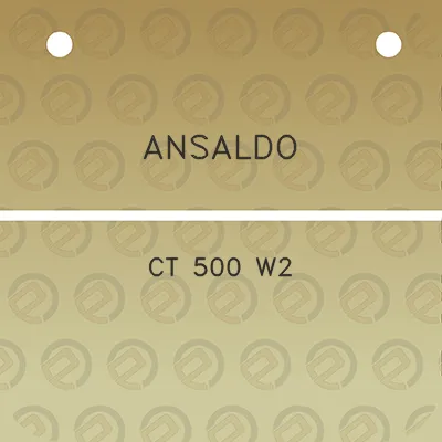 ansaldo-ct-500-w2