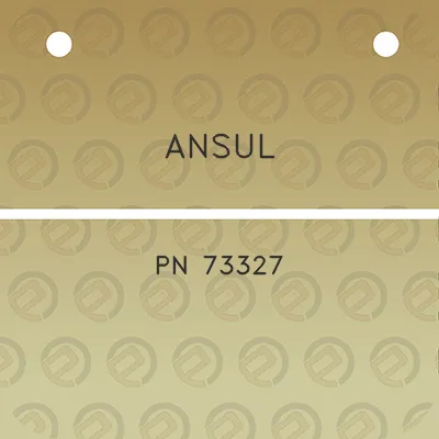 ansul-pn-73327