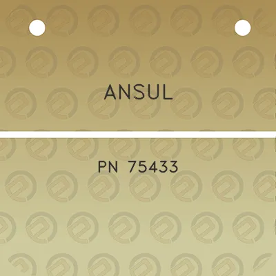 ansul-pn-75433