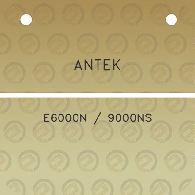 antek-e6000n-9000ns