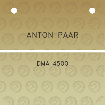 anton-paar-dma-4500