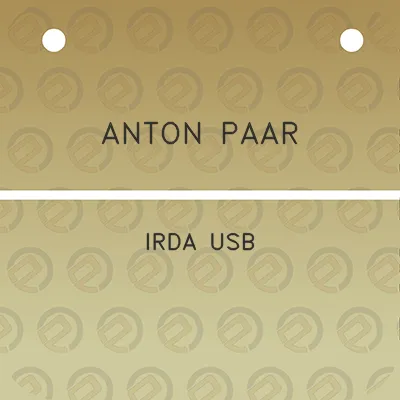 anton-paar-irda-usb