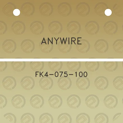 anywire-fk4-075-100