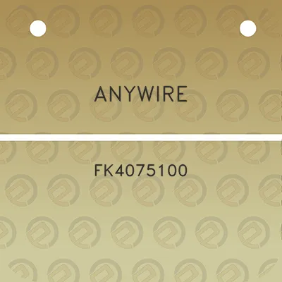 anywire-fk4075100