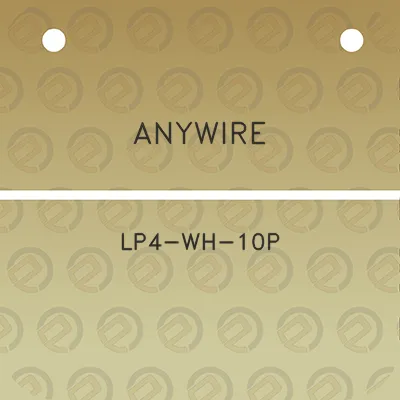 anywire-lp4-wh-10p