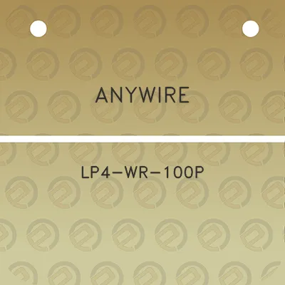 anywire-lp4-wr-100p