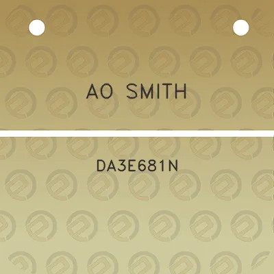 ao-smith-da3e681n