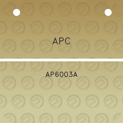 apc-ap6003a