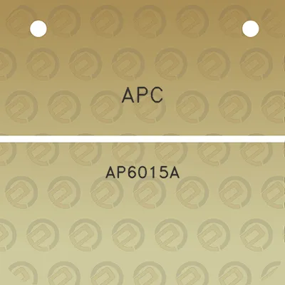 apc-ap6015a