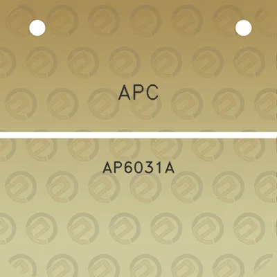 apc-ap6031a