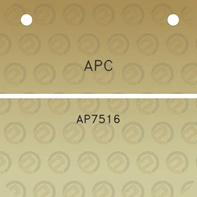 apc-ap7516