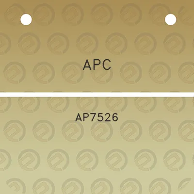 apc-ap7526