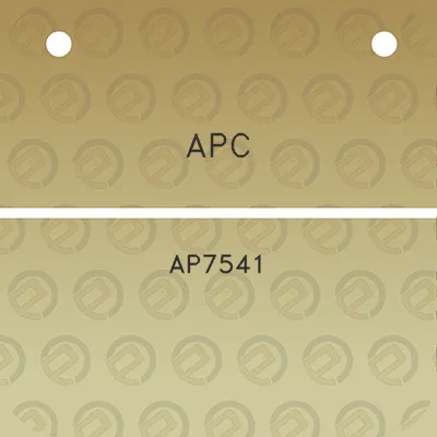 apc-ap7541