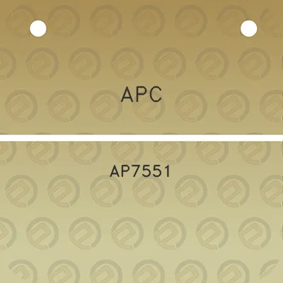 apc-ap7551