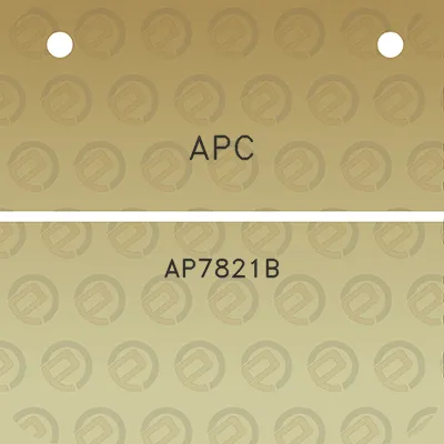 apc-ap7821b