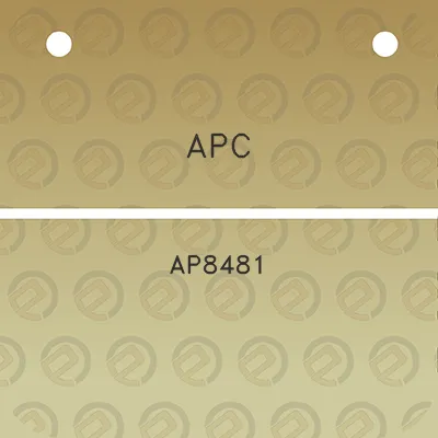 apc-ap8481