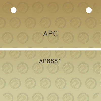 apc-ap8881