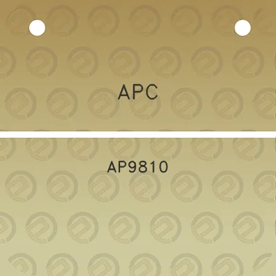 apc-ap9810