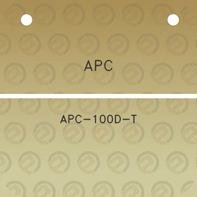 apc-apc-100d-t