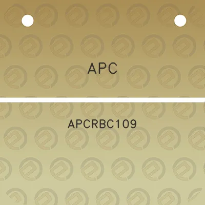 apc-apcrbc109