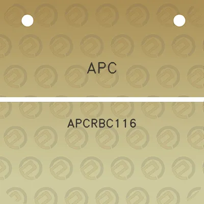 apc-apcrbc116