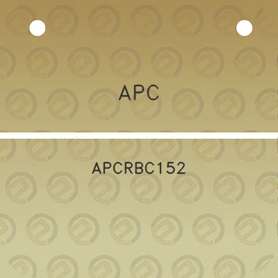 apc-apcrbc152