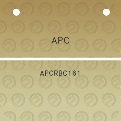 apc-apcrbc161