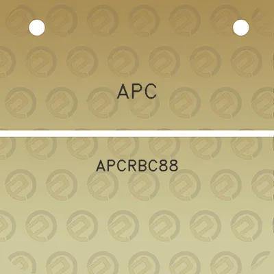 apc-apcrbc88