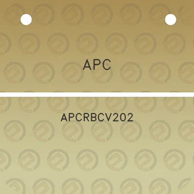 apc-apcrbcv202